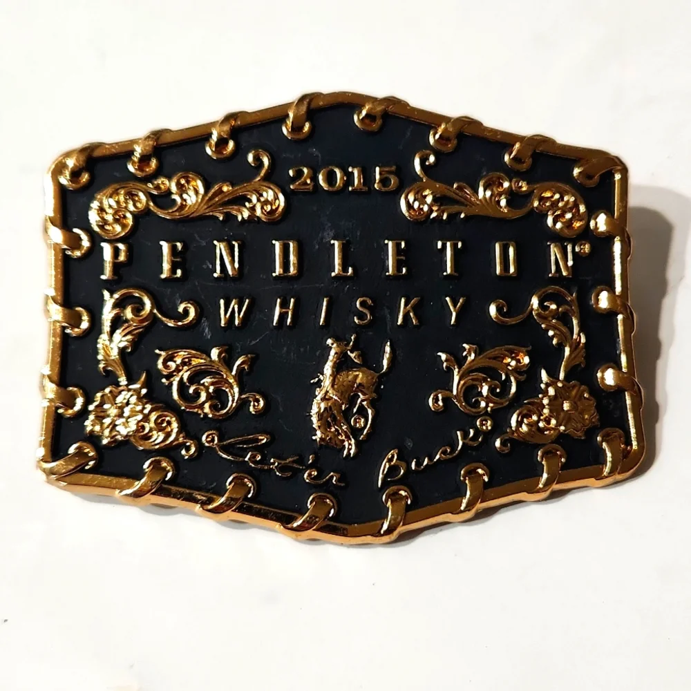 Pendleton Whisky Belt Buckle by Montana Silversmiths 2015 Unisex NEW
